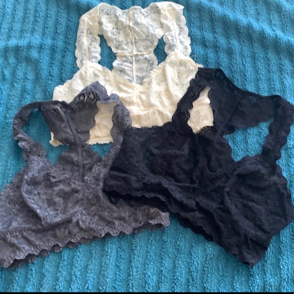 Bundle of Lace Bralettes